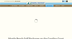 Desktop Screenshot of coastalgolfaway.com